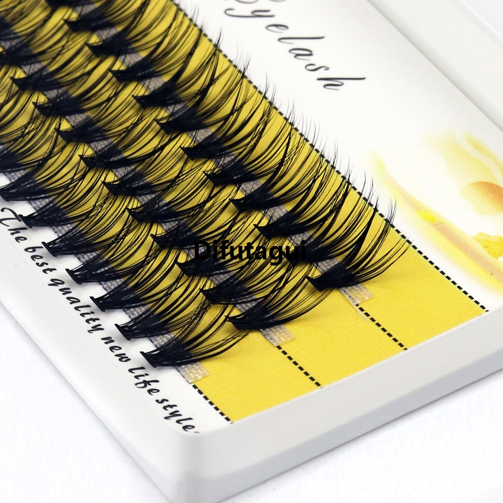Difutagui 20D/30D Mink Eyelashes Cluster 1 Box/60 Bundles Russia Natural 2025 New Lashes 3D Individual Eyelash extension Lashes Makeup wholesale
