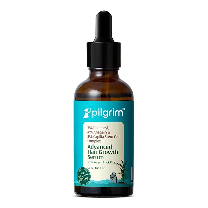 Pilgrim 3% Redensyl + 4% Anagain Hair Growth Serum 50 ml