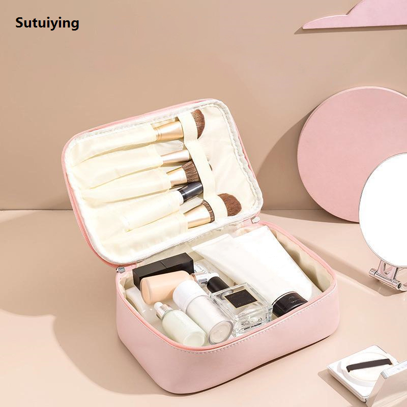 Sutuiying 1PC Portable Large Capacity Shell Cosmetic Bag Waterproof Original Makeup Storage Bag GJCUTE | Fashion New Design hand bag