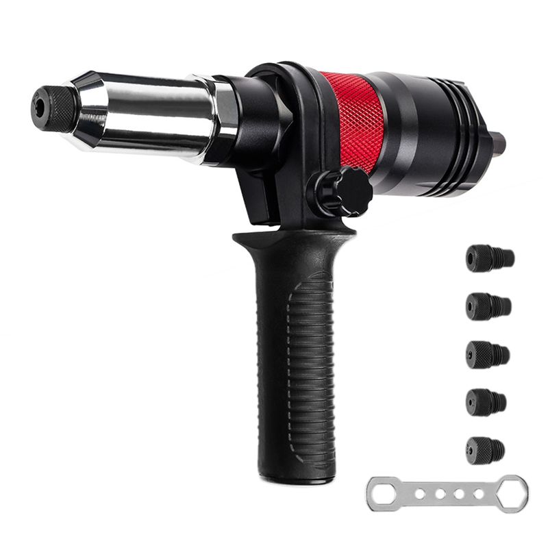 Automatic Riveting Nail Cordless Riveting Tools Electric Rivet Nut Tool with Wrench and Handle
