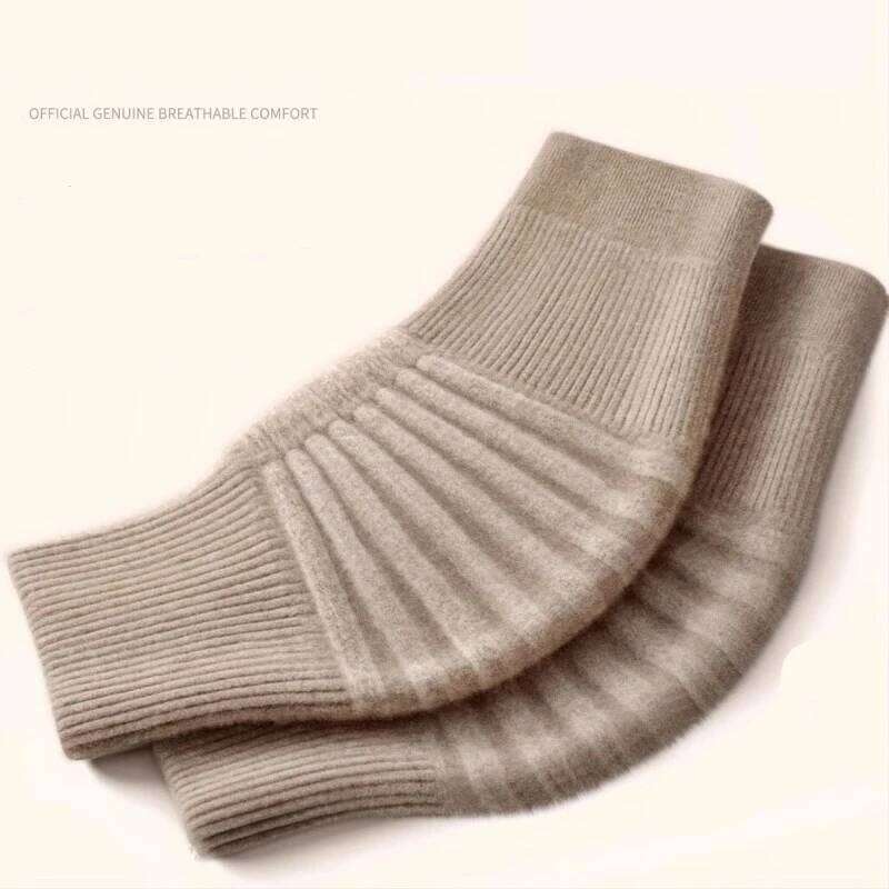 Warm Knitted Cashmere Knee Warmer Autumn Winter