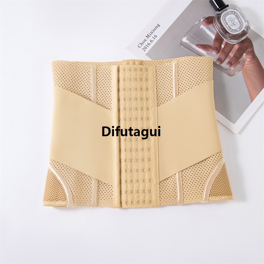Difutagui MiiOW V-shaped Waist Trainer Corset Women Binders Shapers Breast Lifted Waist Trainer Steel Bone Flat Belly Slimming Shapewear