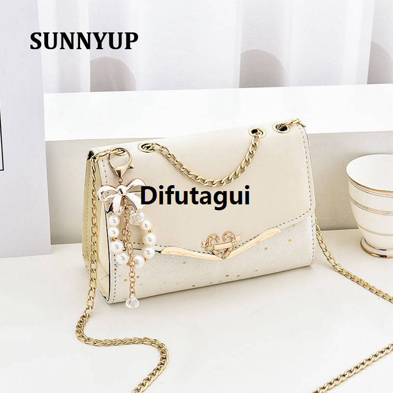 Difutagui New Women Fashionable Shoulder Bag 2025 New Ladies Sling Sequin Handbag