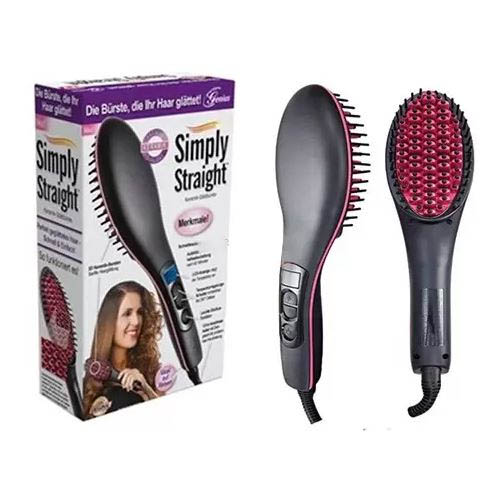 Straight Artifact Electronic Hair Straightener Brush