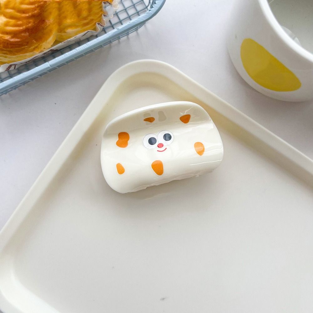 Cute Cartoon Cookie Hair Claw Hair Crab Clip Cookie Shark Clip Hair Accessories Headwear Acetate Hair Clip Daily