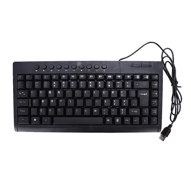 Mini Keyboard with Multimedia Keys TKL Keyboard