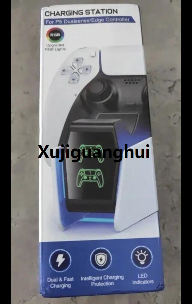 Xujiguanghui PlayStation 5 PS5 Disc Slim Digital ConBargain price troller DualSense Fast Charging Station