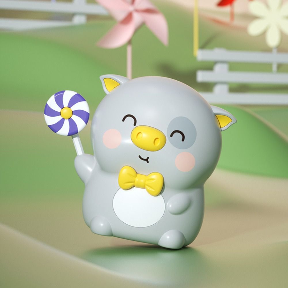 Funny Pig Shaped Cartoon With Key Switch Large Capacity Children Money Boxes Cartoon Unbreakable Pig Shaped Safe Box Creative Toy