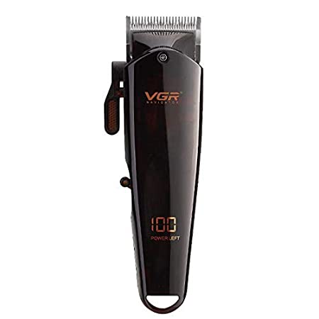 VGR hair trimmer professional hair trimmer recommended by barber shop USB rechargeable men's hair trimmer beautifully packed v165