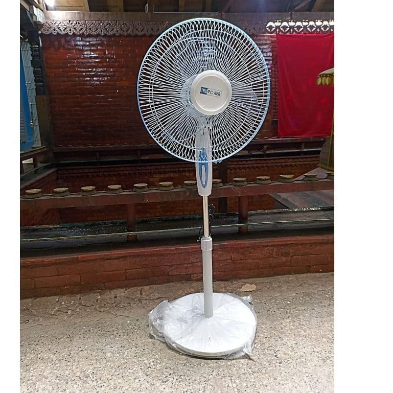 TruePower Stand Fan With Heavy Base And Speed Control