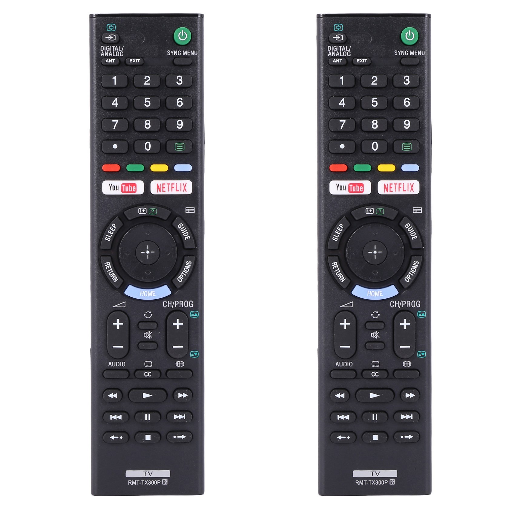 NAMUNY 2X Remote Control -TX300P TV -TX300B -TX300U with /