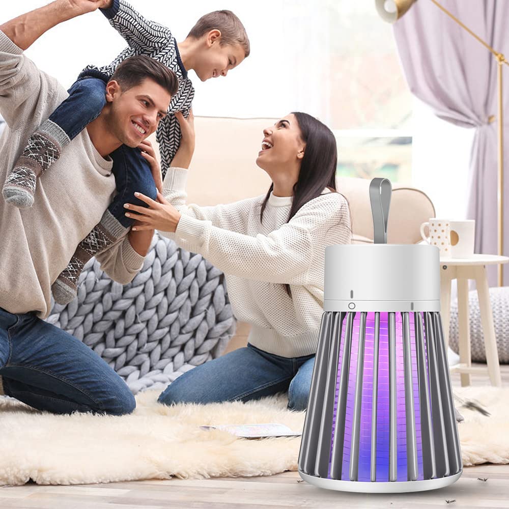 Mosquito Killer Machine For Home 2 In 1 Night Lamp Cum Mosquito Trap UV Led Light Portable Electric Shock Bug Zapper For Insects