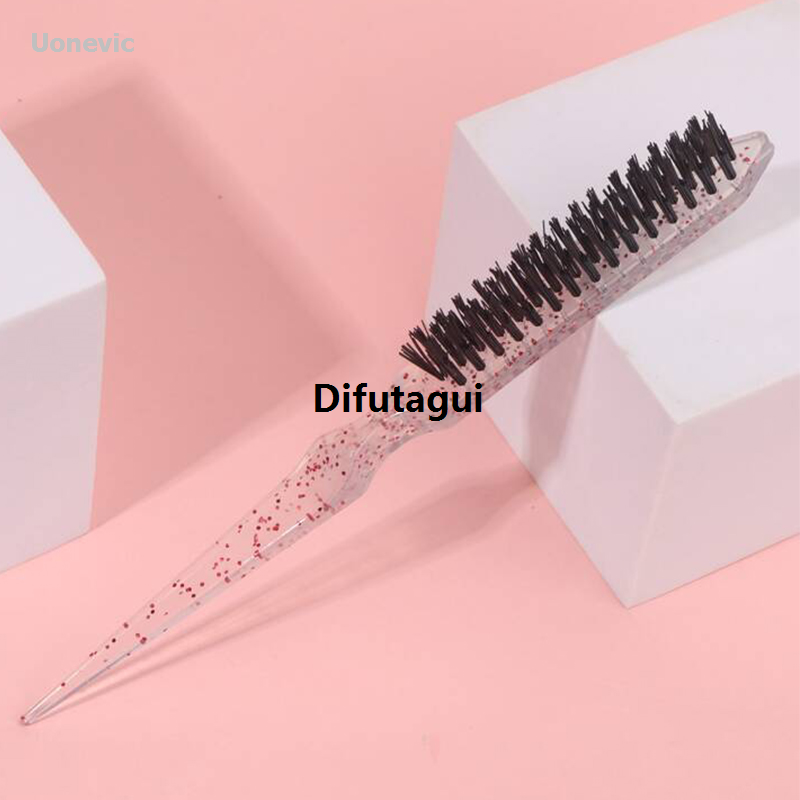 Difutagui Flat-tipped tail comb, inclusive makeup styling, 1 piece hairbrush, Fifty Hot Selling percent discount beautiful, fluffy, bouncing massage comb for curly hair.