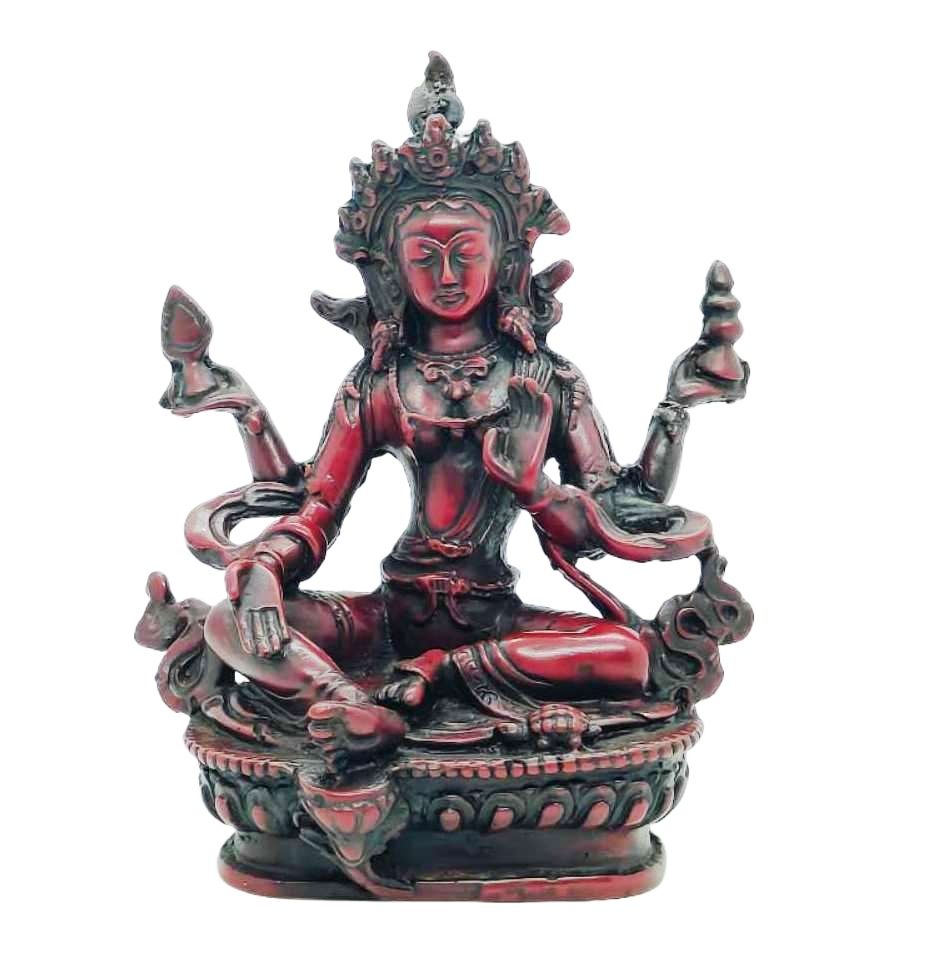 7*4 Inch Laxmi Statue For Prosperity And Wealth (Blessing Laxmi Best For All Round Happiness - Best Memorable Gift Ever)
