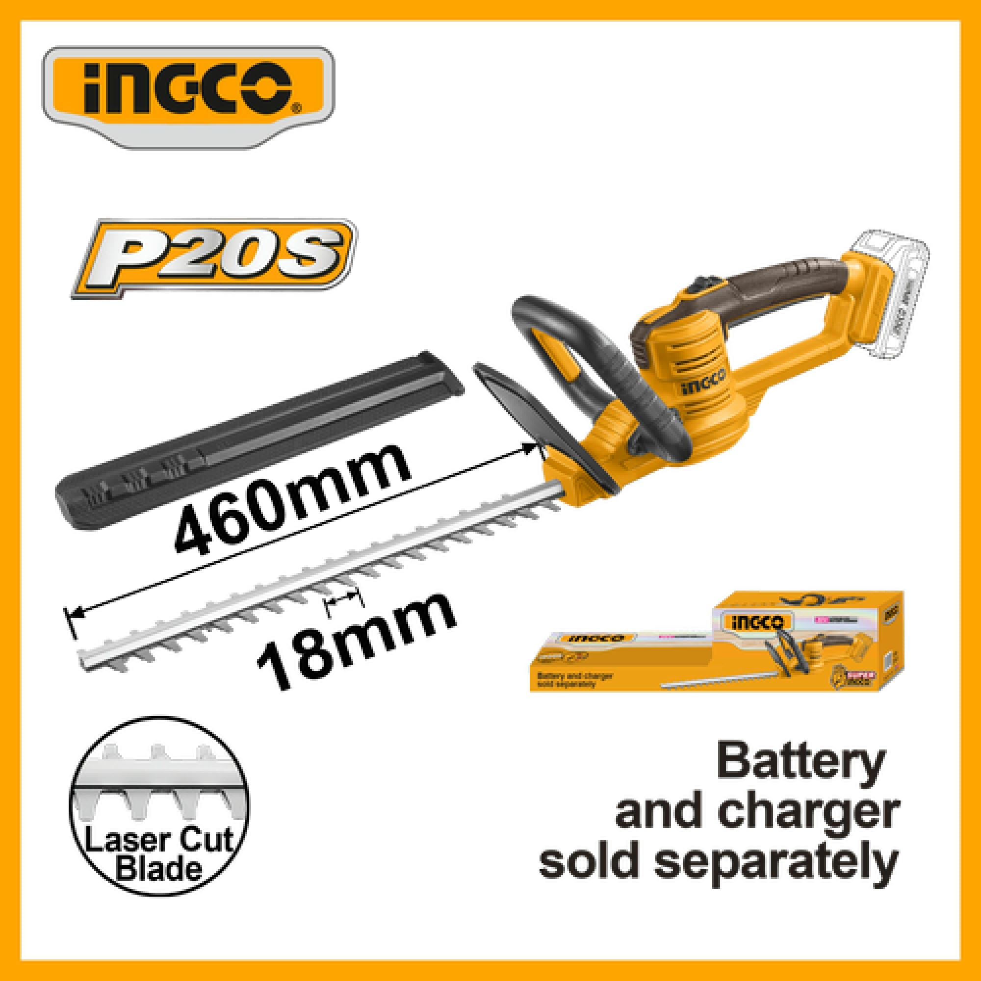 Cordless Hedge Trimmer (CHLI20461)
