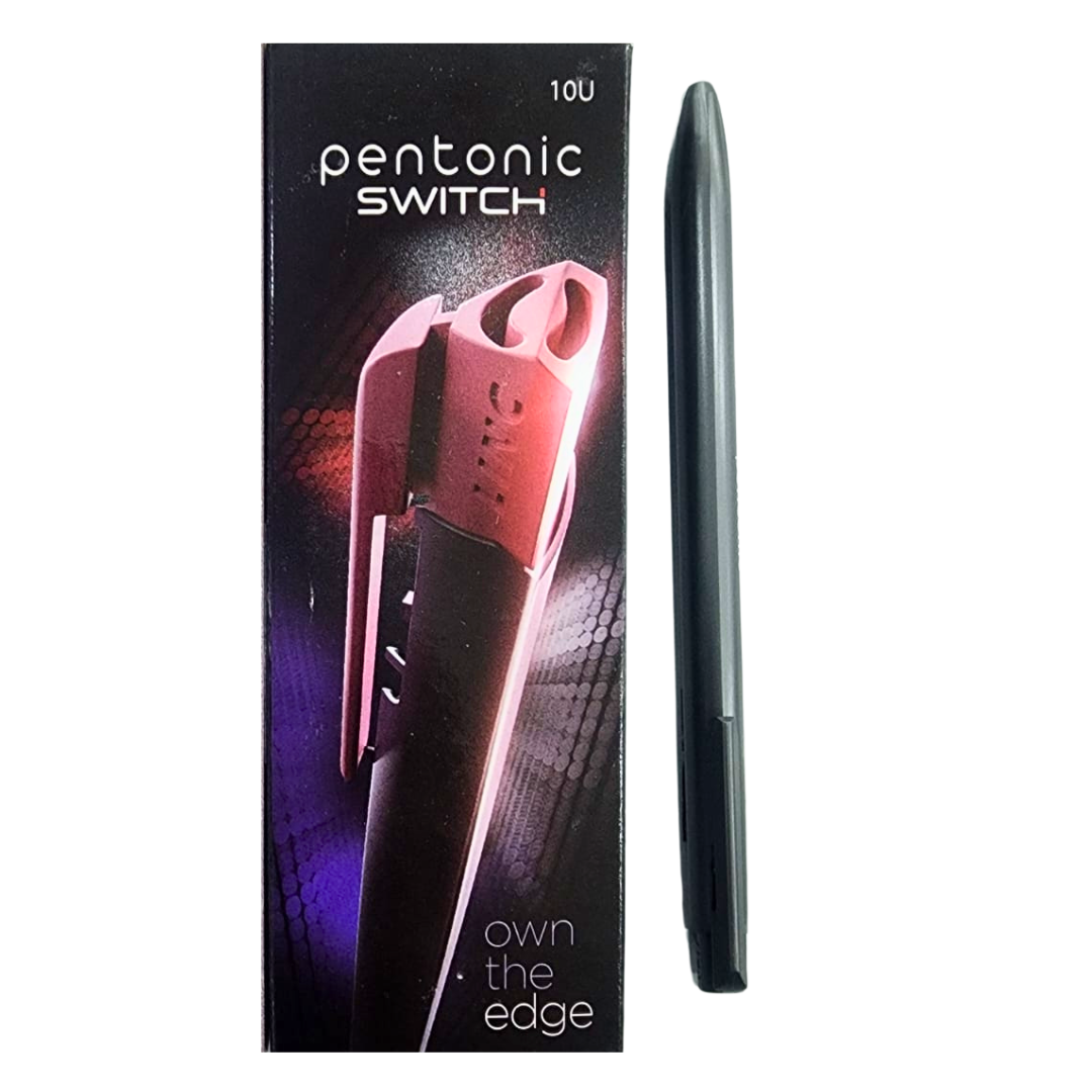 Pentonic Switch Ball Pen Black | 0.7mm Tungsten Carbide Ball Stainless Steel Tip