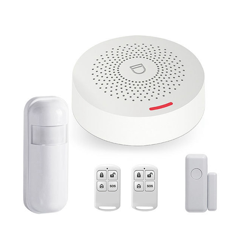 Tuya Smart Burglar Alarm System Kit WiFi Wireless Home Security Alarm Door Window Motion Sensor