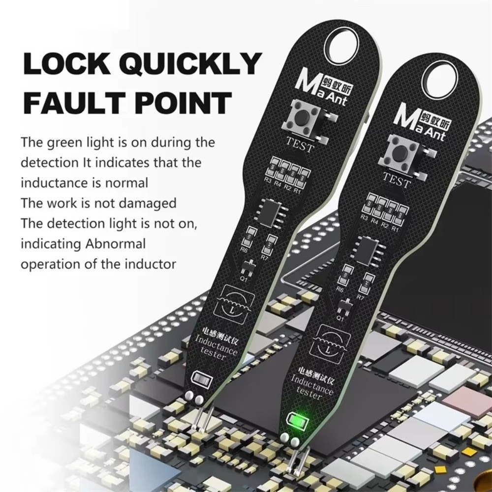 New MaAnt M093 Inductance Tester Quick Fault Check Electromagnetic Induction Inductor Detector Repair Tool Electronic Maintenance