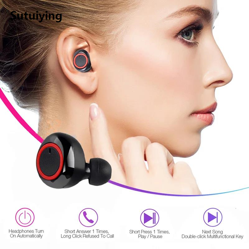Sutuiying E7s Tws Gaming Headset Bluetooth Earphones Earbuds Blutooth Earphone 2025 New Wireless Hearing Aids Sport EarBuds Hifi headphones