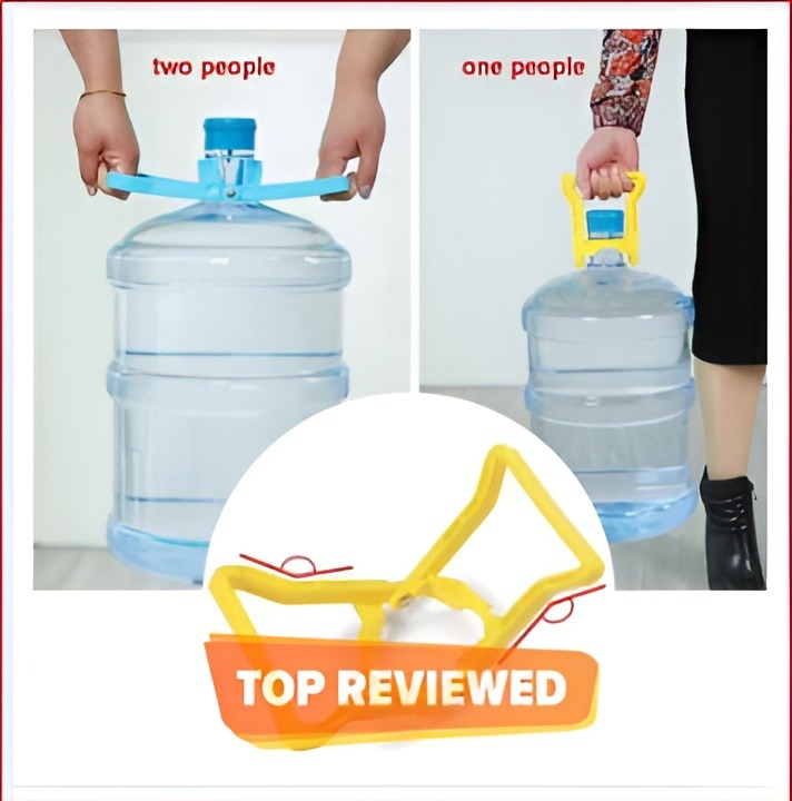 2 Pcs Combo Water Bottle Jar Handle Lifter - Water Jar Lift - 20 Litre Water Jar Lift - Water Jar Carrier