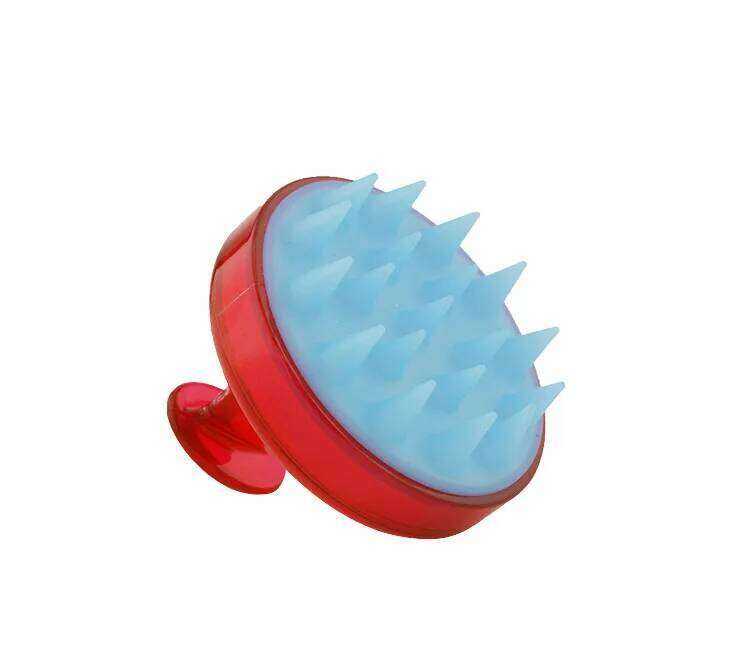 1pc Magic Hair Massage Comb Portable Shampoo Soft Silicone Scalp Care Brush