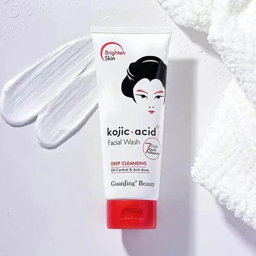 Kojic Aacid Face Cleanser Deep Cleansing Anti Acne Deep Facial Wash 100g