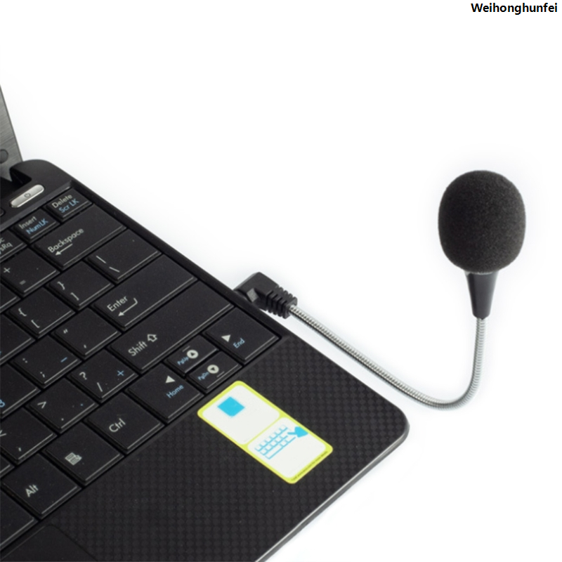 Weihonghunfei2025 New Phone Microphone For Headphone 3.5mm Detachable For Gaming Streaming Voice Over Home Recording Luxury