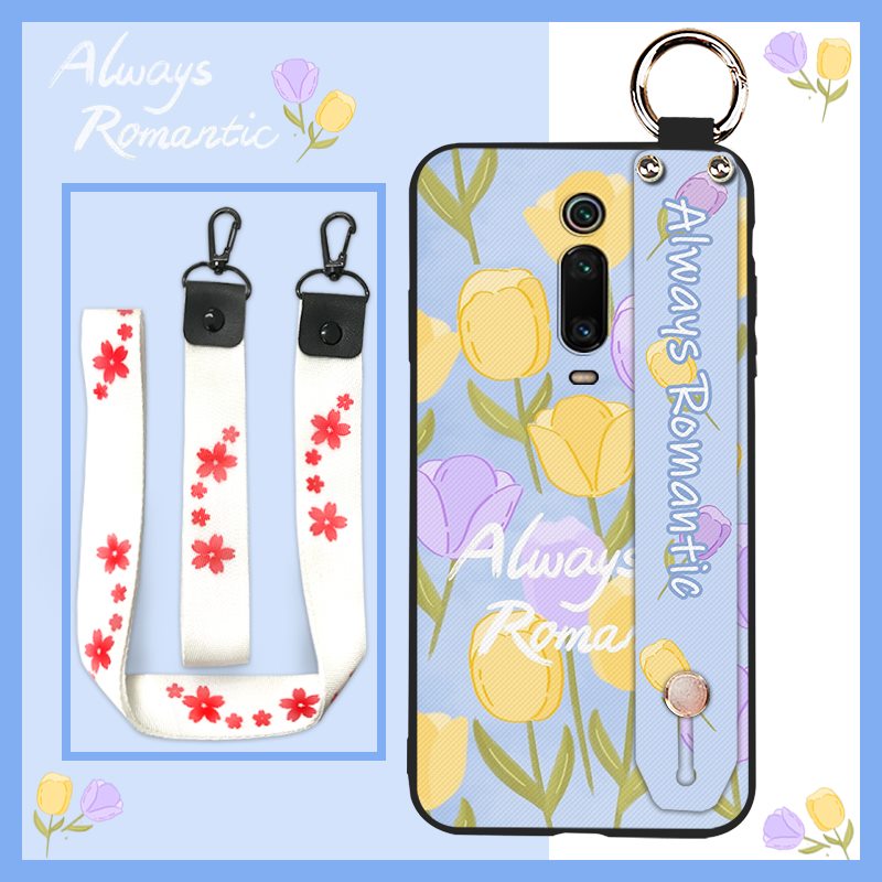 Dirt-resistant Anti-knock Phone Case For Xiaomi Redmi K20/K20 Pro/Xiaomi 9T/9T Pro Fashion Design personality ring