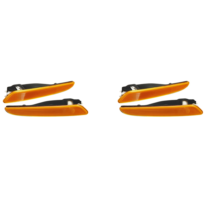 JINMY 2X Pair Front Bumper Side Marker Light Turn Signal Lamp for W211 E-Class E320 E350 E550 E63 2007-2009
