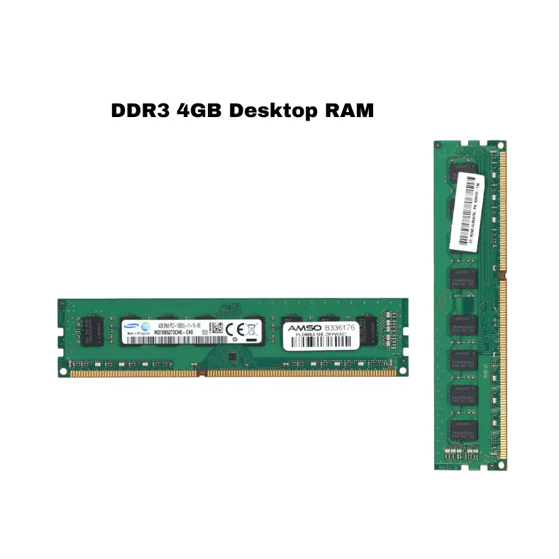DDR3 4GB Desktop Mixed Brand RAM with 1 year Warranty