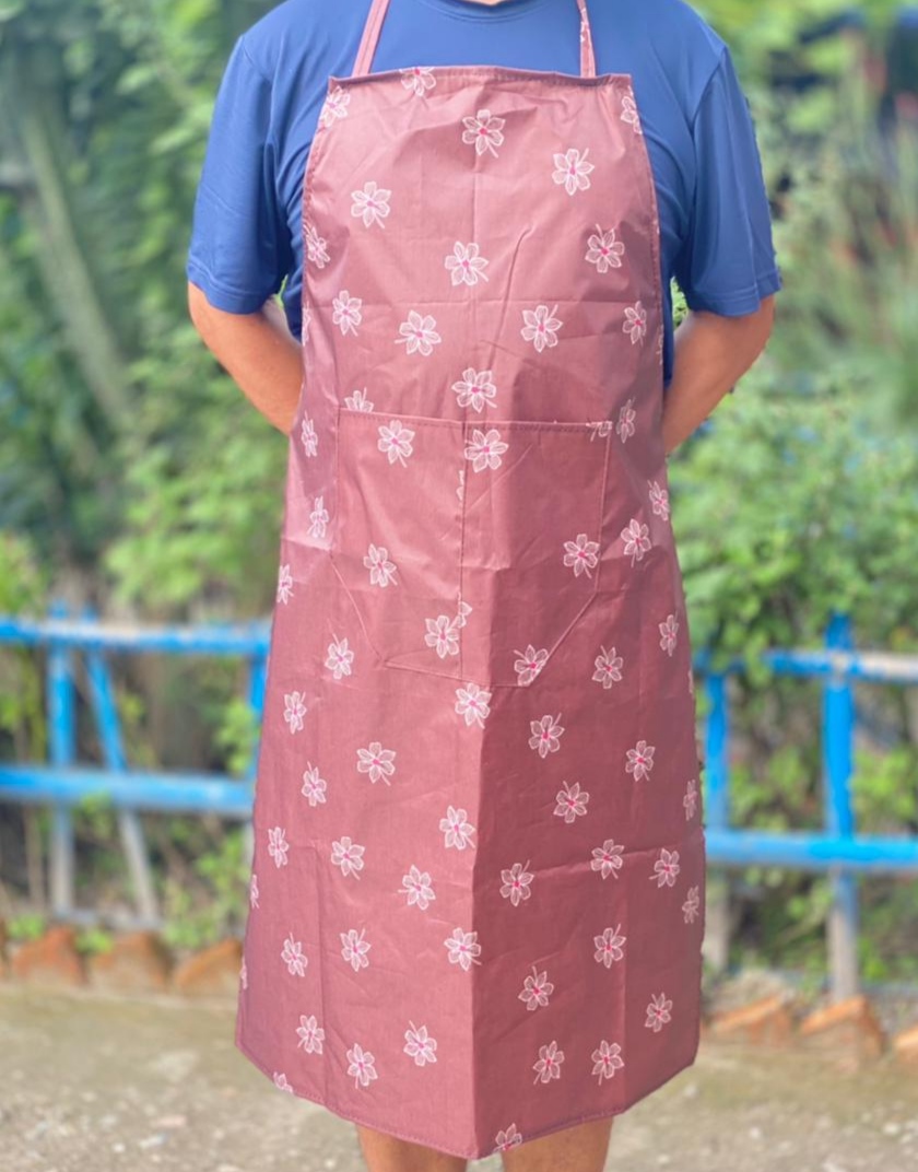 Waterproof Unisex Free Size Kitchen or Gardening Apron with Divided Centre Pocket