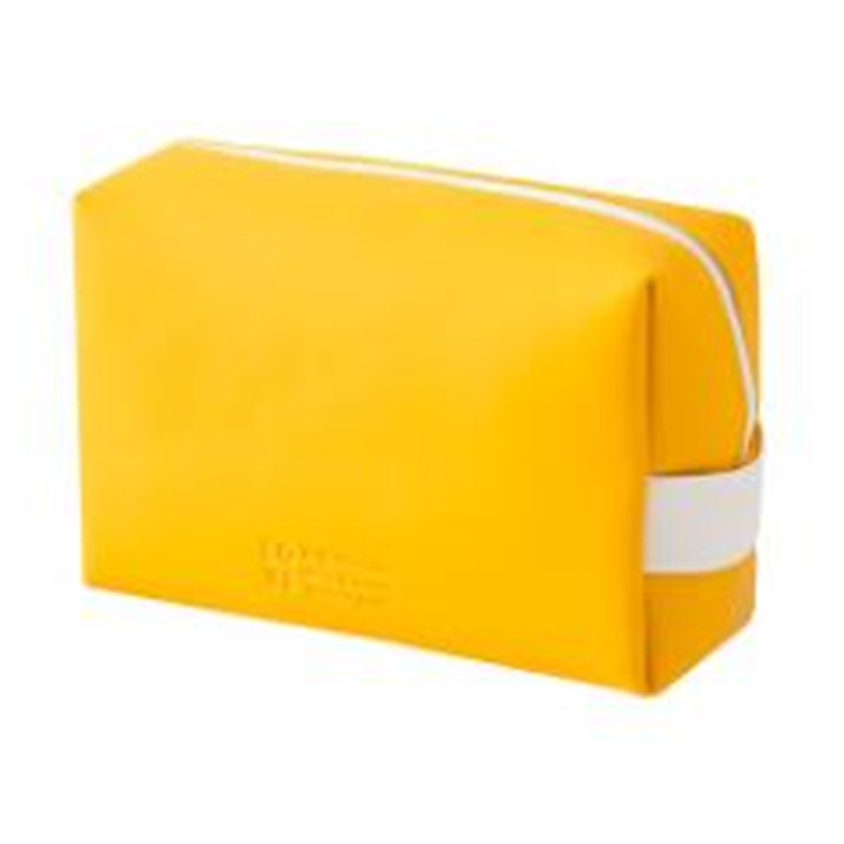Cosmetic Bag Portable Ins Wind Ladies Cute Hand Wash Bag Waterproof Storage Bag Yellow