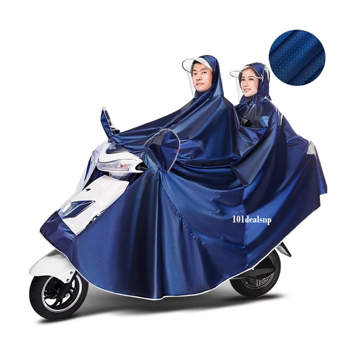 Waterproof Jacquard Fabric Bike Raincoat Jacket l Raincoat Outdoor Stylish Rain Coat | Double Rain Coat For Bikes