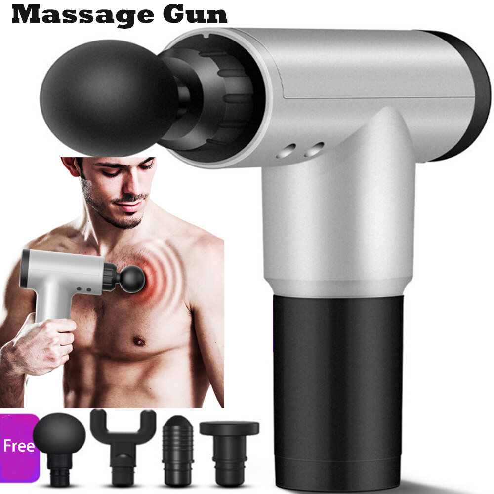 6 High Frequency Fascial Massage Gun