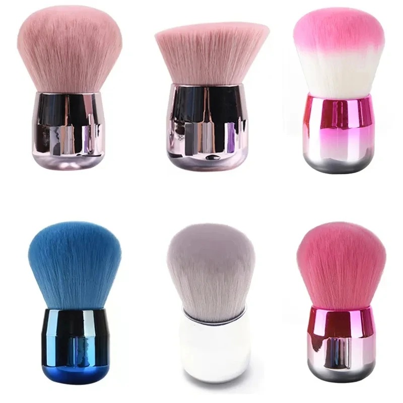 Tools & Equipment Design Nail Art Brush Makeup Cleaning Dust Round 1PC Professional Nail Art Mushroom Brush Paint Gel Accessories