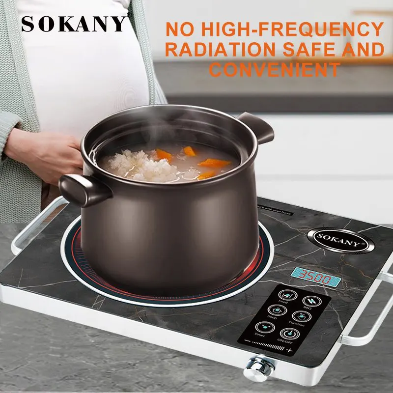 Sokany SK-07073 Induction Infrared Cooktop 3500W With Touch Control