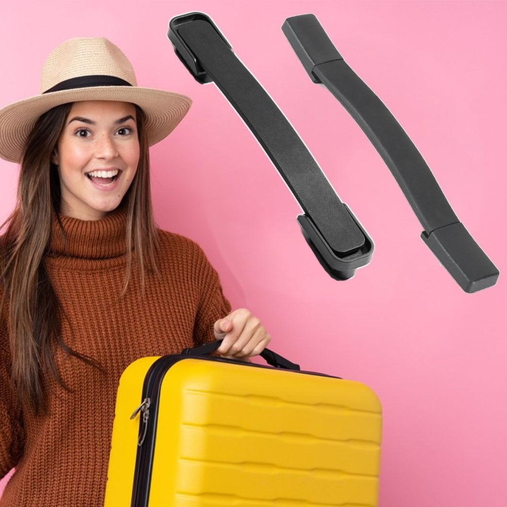 Universal Black Luggage Handle Replacement Plastic Suitcase Handle Accessories Travel Supplies Handle Grip