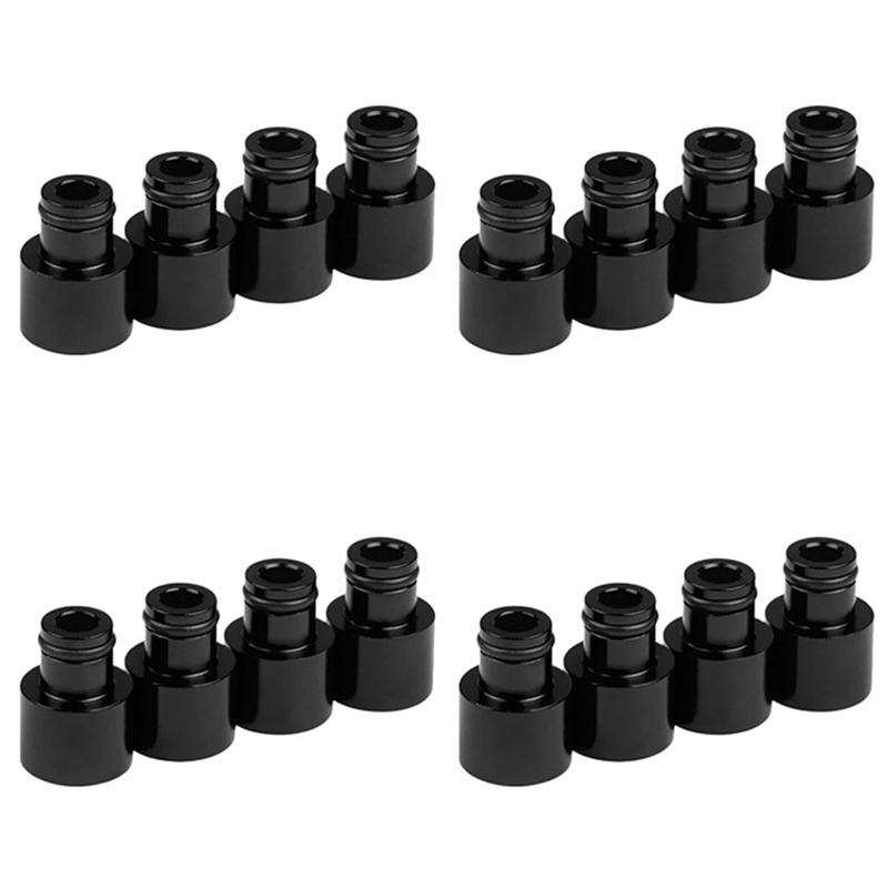 FORIDE 4X Fuel Injector Adapters Hat Fuel Nozzle Spacers Extenders Car Top Cap Accessories for B16 B18 D16Z D16Y