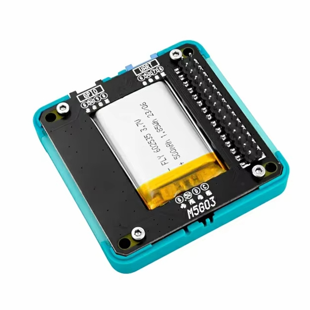 M5GO Battery Bottom3 Expansion Base for CoreS3 Integrating an Infrared Emission LED and 500mAh Battery