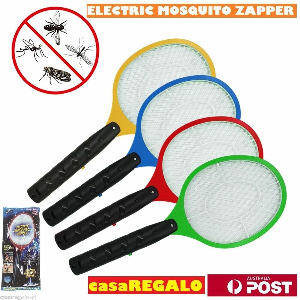 Mosquito Killer Bat - Electric Insect Zapper Racket, Handheld Bug Zapper for Mosquitoes, Flies, and Insects, Rechargeable, Safe and Fast Pest Control