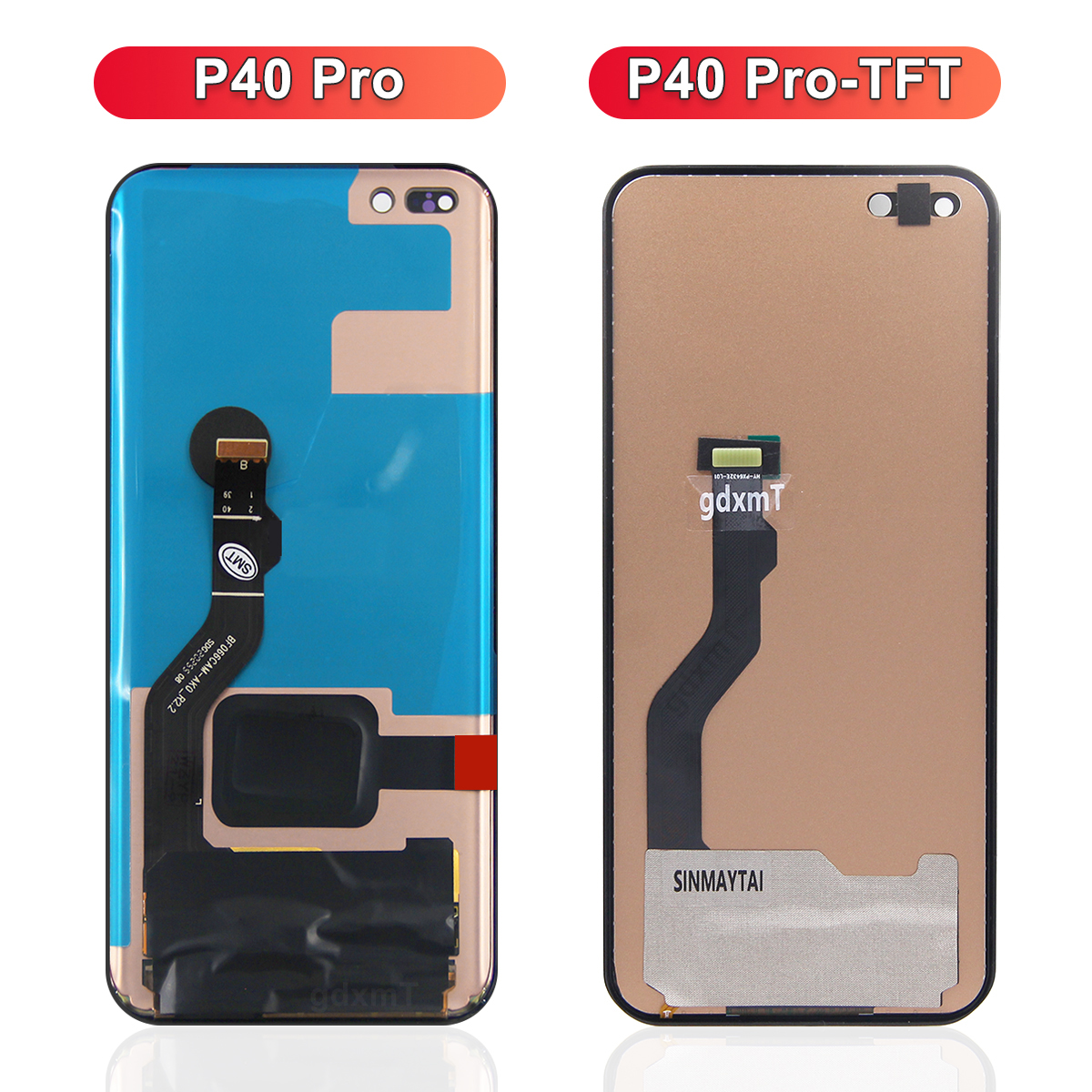 HOT For HUAWEI 6.58''P40 Pro Tested P40Pro ELS-NX9 ELS-N04 AN00 TN00 LCD Display Touch Screen Digitizer Assembly Replacement