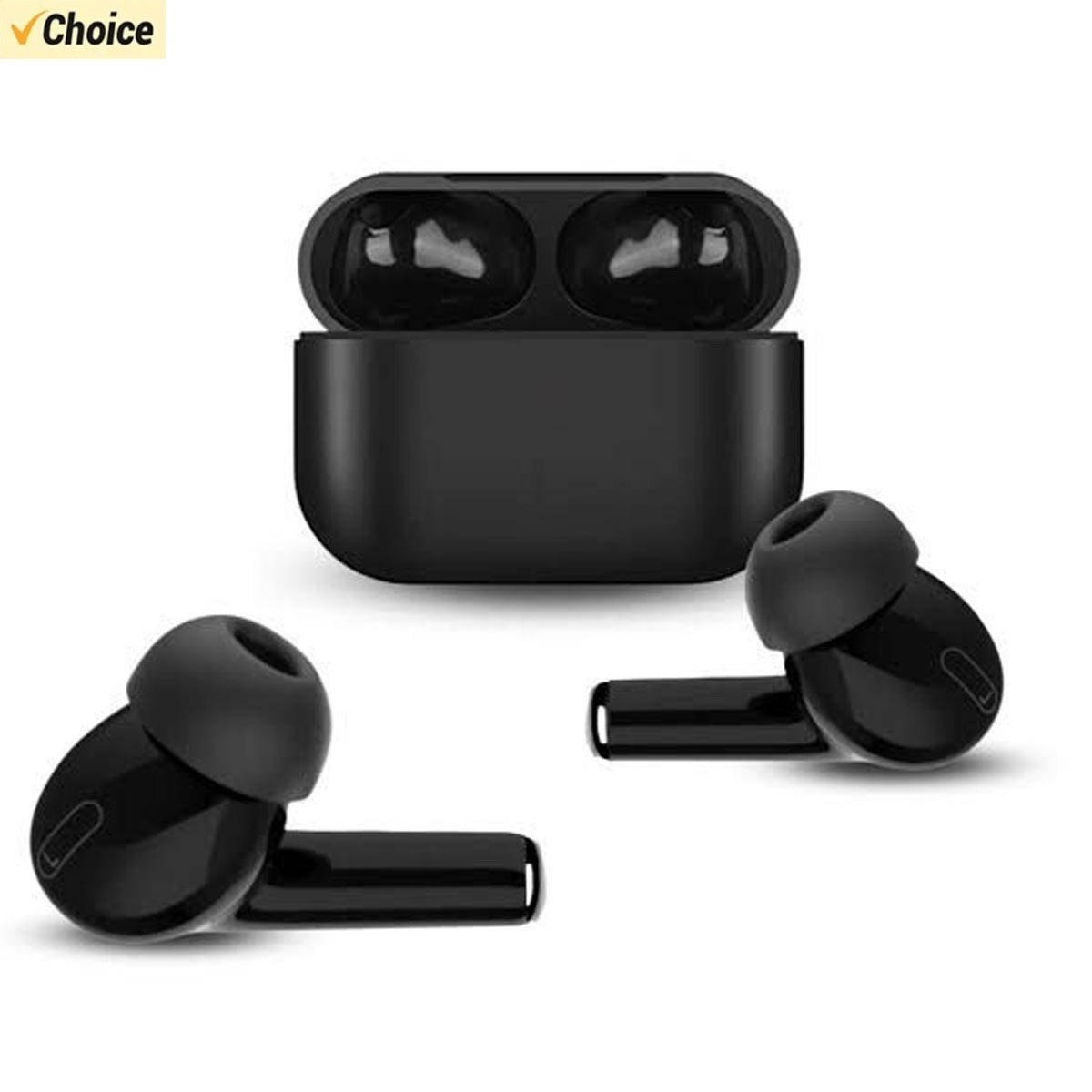 HOT Airpods Pro Style TWS Airs Pro TWS Bluetooth Earbuds 5.0 Wireless Earphone Stereo Ear buds Pop Up Mini Headset Airbuds Compatible with IOS and Android - White / Black