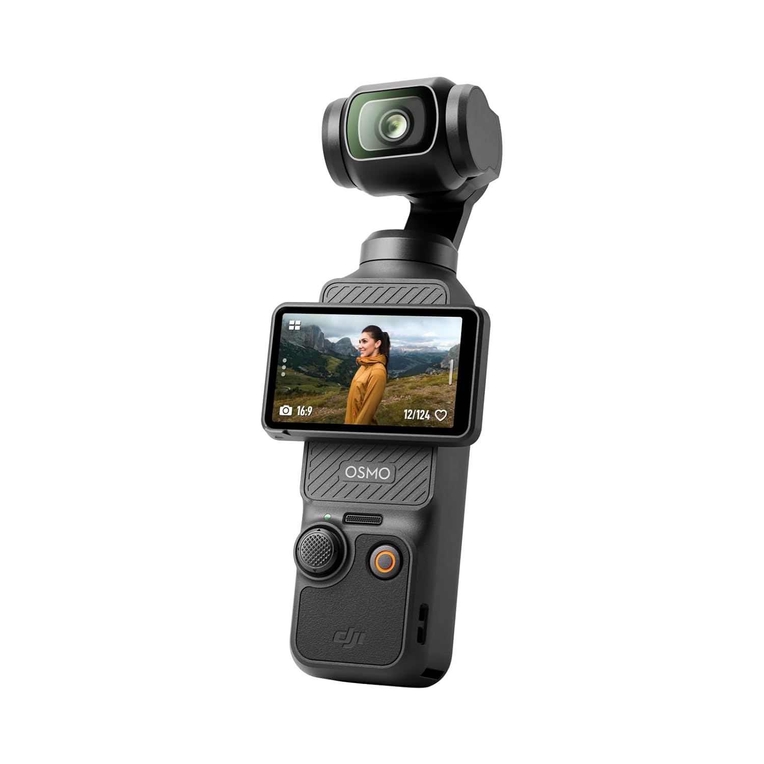 DJI Osmo Pocket 3, Vlogging Camera with 1'' CMOS & 4K/120fps Video, 3-Axis Stabilization, Fast Focusing, Small Video Camera for Photography, YouTube Face/Object Tracking, 2" Rotatable Touchscreen