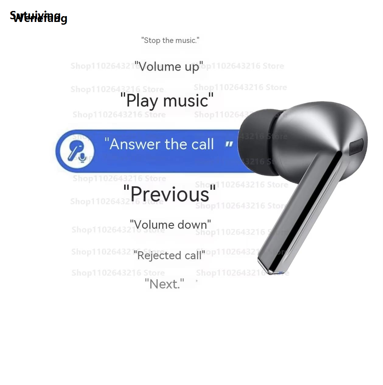 Wenefang Sutuiying For Galaxy Buds 3 Pro Bluetooth Earbuds With Charging Headphones 【2025 Version】 Profesional Noise Reduction In Ear Immersive HIFI Sound Headset
