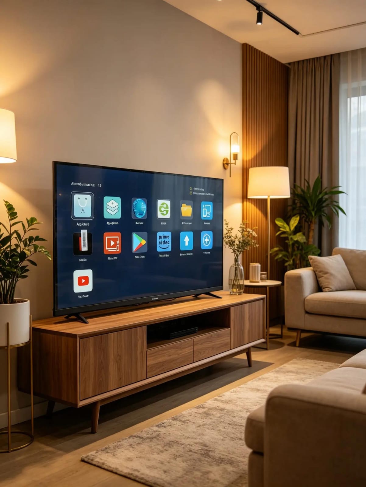 Samsonix 32 Inch Google Android QLED Smart TV