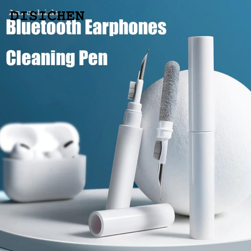 DISICHEN High Quality Anrushide Cellphone Earphones Cleaning Pen for Airpods Pro 3 2 1 Cleaner Kit Fashion Clean Brush For Wireless Bluetooth Headphones Cleaning Tools