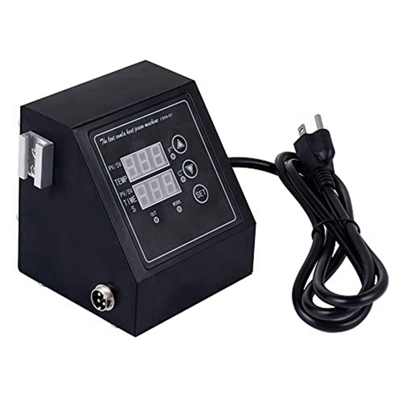 1 PCS Heat Press Control Box Replacement Digital Panel Accessory Machine 1400W Temperature Controller 110V US Plug