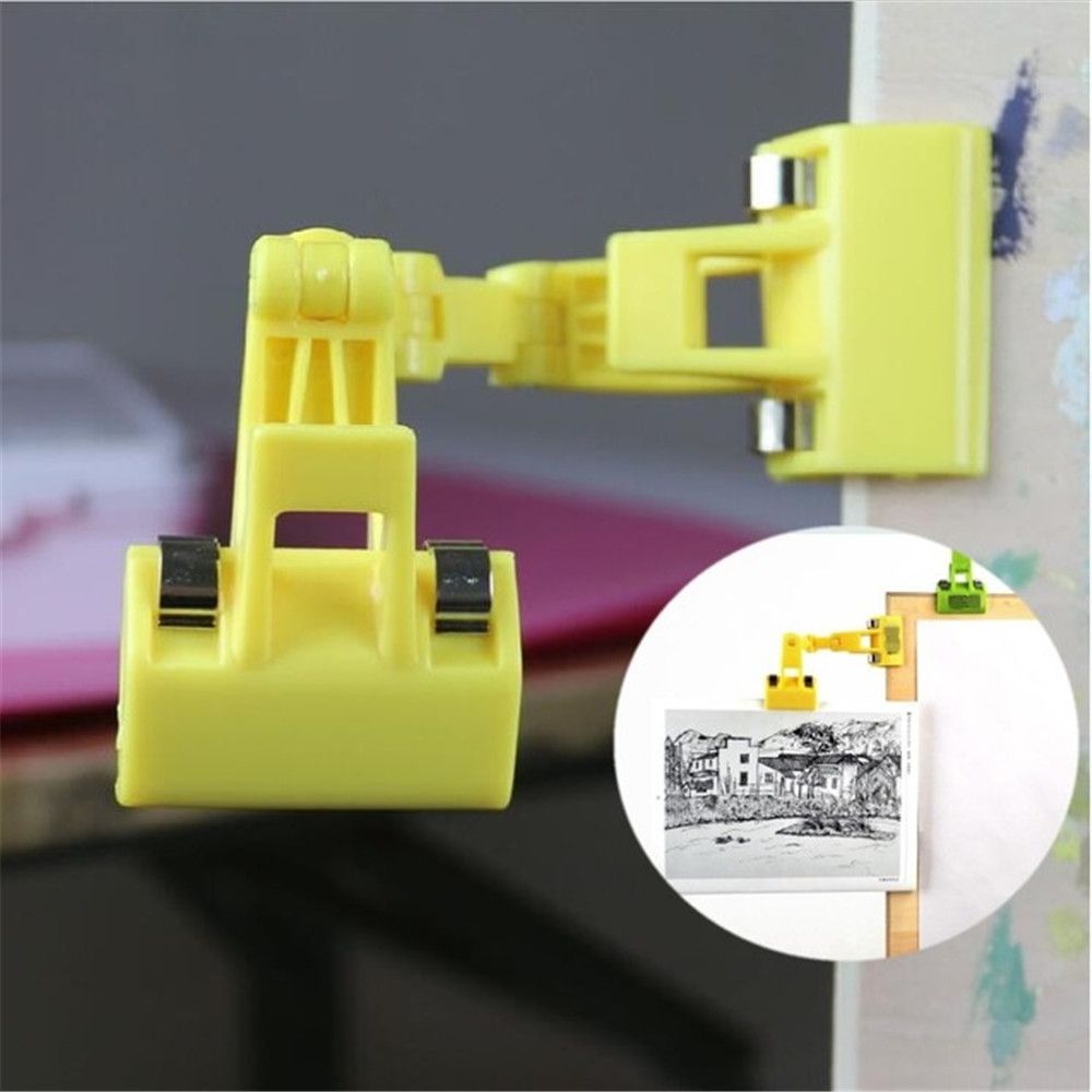 Clamp Sketch Drawing Boards Portable Painting Clip Artist Easels Double Head Clamp