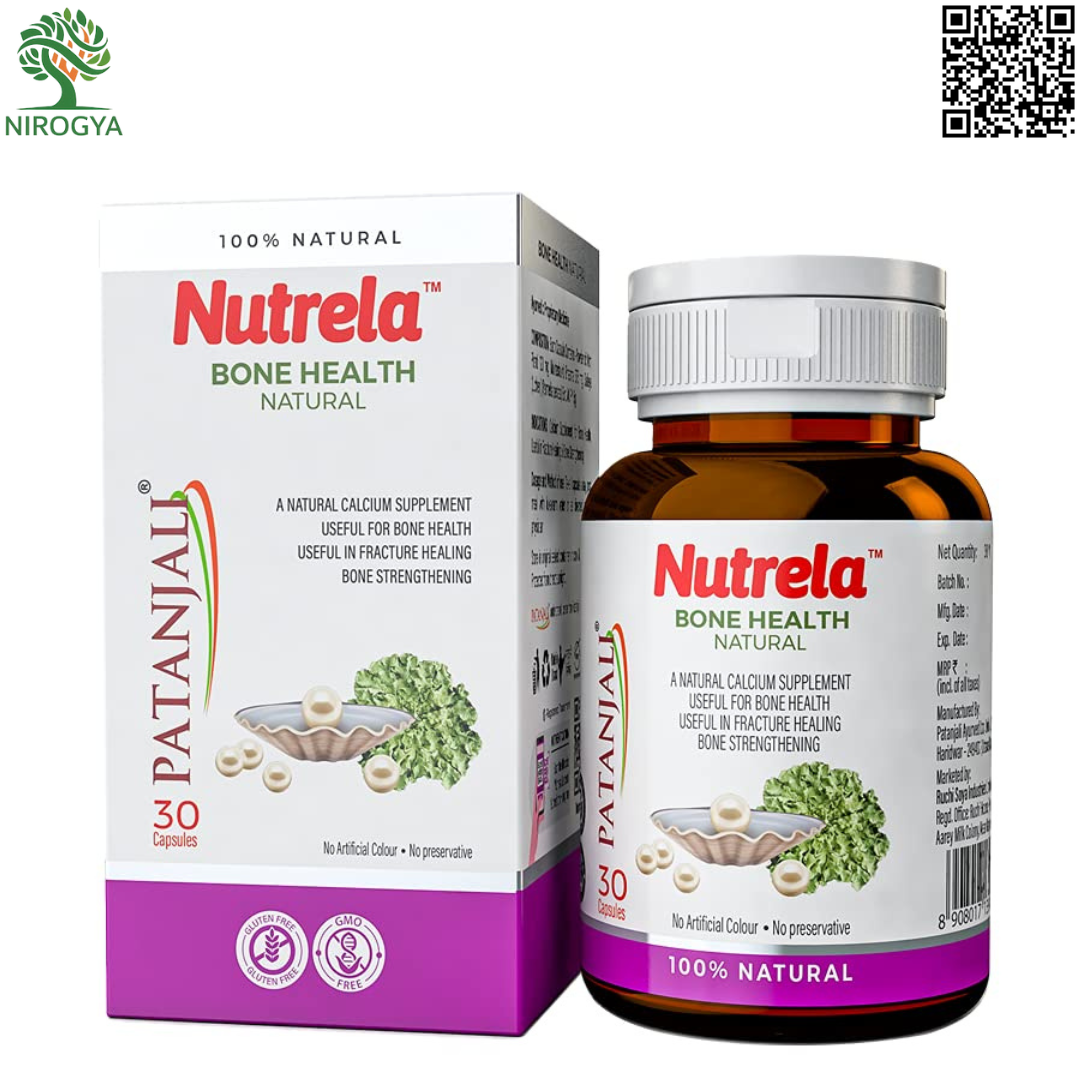 Nutrela Bone Health Natural 30 Capsules