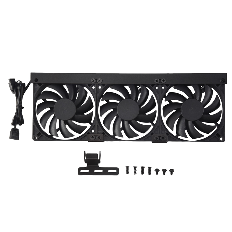 5V Addressable RGB Silent Chassis PCI Graphics Card Cooler Fan